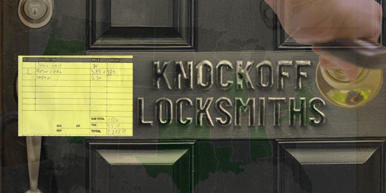 Overcharged locksmith invoice in Farmington, NM — what to do if a locksmith overcharged you for an emergency lockout